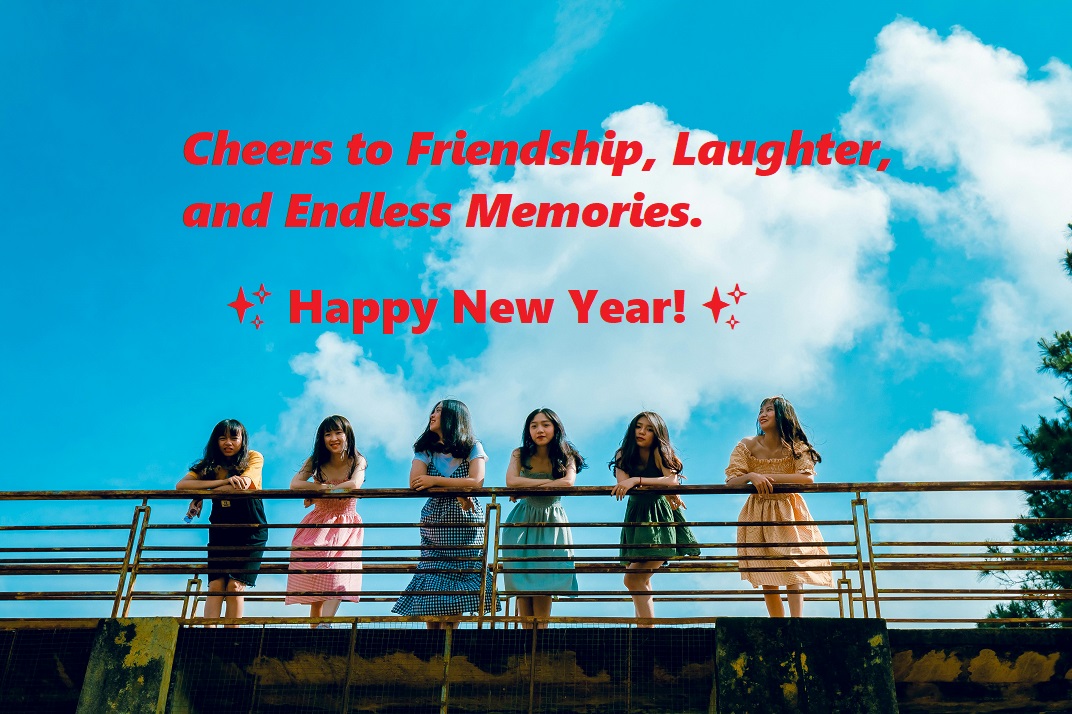 happy new year greeting for friend