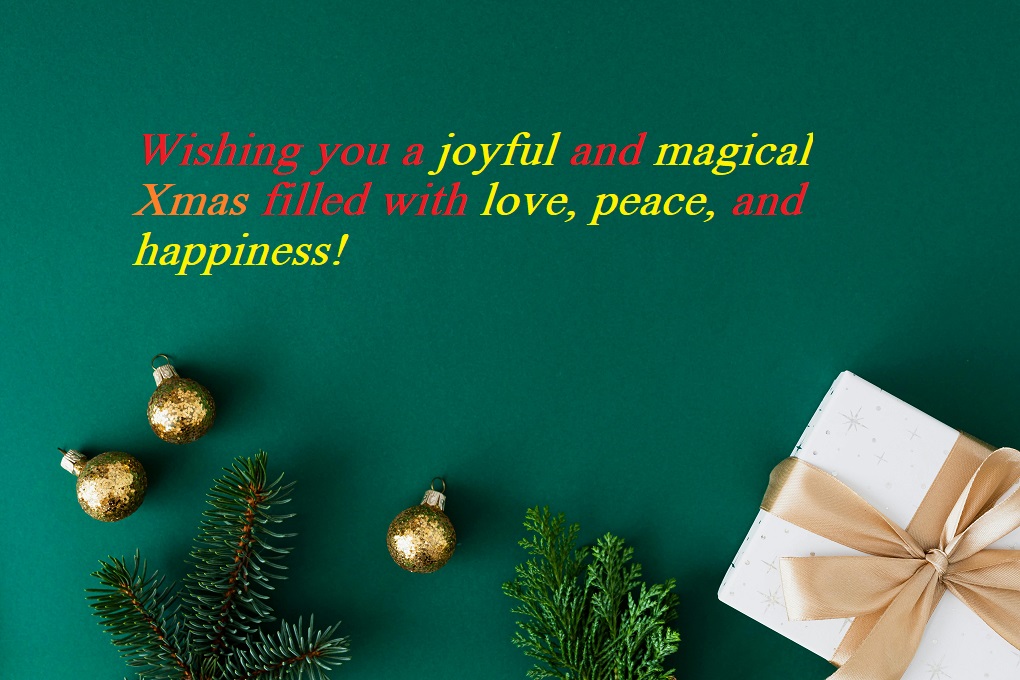 xmas Greeting wishes